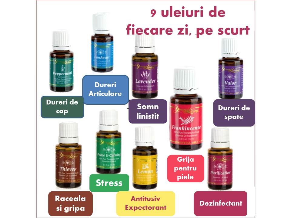 9 uleiuri de fiecare zi pe scurt